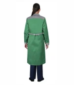 Халат женский Технолог, зеленый/серый — изображение 2