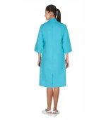 Халат Василиса женский, бирюзовый — изображение 2