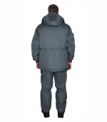 Костюм Горка зимний с брюками, серый — изображение 2