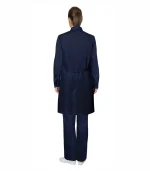 Халат Валенсия женский, темно-синий (ХАССП) — изображение 2