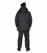 Костюм Горка зимний с брюками, чёрный — изображение 2