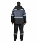 Костюм Терминал с брюками, серый/черный — изображение 2