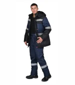 Костюм Терминал с брюками, синий/черный