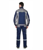 Костюм Стан с брюками, синий/серый — изображение 2