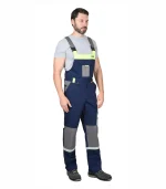 Костюм Стан с п/к, синий/серый — изображение 3