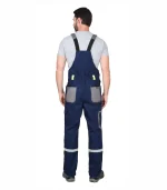 Костюм Стан с п/к, синий/серый — изображение 4