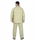 Костюм сварщика зимний с брюками, брезентовый с усилением, 2 класс — изображение 2