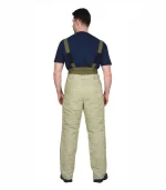 Костюм сварщика зимний с брюками, брезентовый с усилением, 2 класс — изображение 4