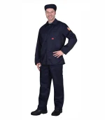 Костюм КЩС с брюками и беретом, синий