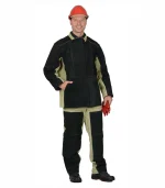 Костюм сварщика с брюками, брезентовый со спилком (2,7 кв.м), 2 класс