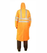 Плащ влагозащитный сигнальный с СОП ExtraVision WPL (225 гр/м2), оранжевый — изображение 2