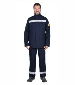 Костюм сварщика Геркулес с брюками, синий, 1 класс — изображение 3