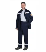 Костюм сварщика Геркулес с брюками, синий, 1 класс