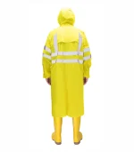 Плащ влагозащитный сигнальный с СОП SIRIUS Профи (225 гр/м2), лимонный — изображение 2