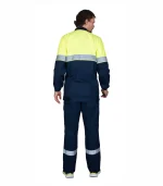 Костюм Мегеон с п/к, синий/лимонный, антистат, МВО — изображение 2